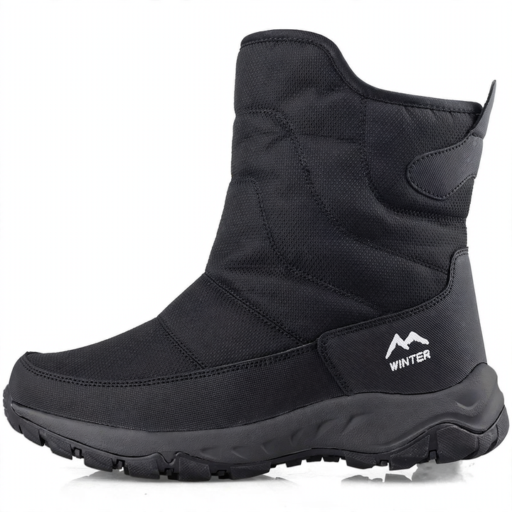 Herren Winter-Stiefel, gefüttert, rutschfest