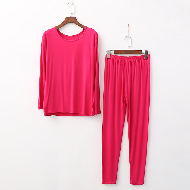 Thermo-Set für Damen, Modal, große Größen