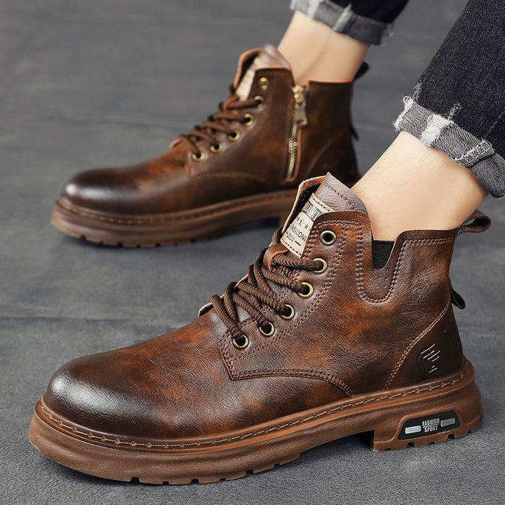 Herren-Stiefel im Freizeit-Stil, atmungsaktiv