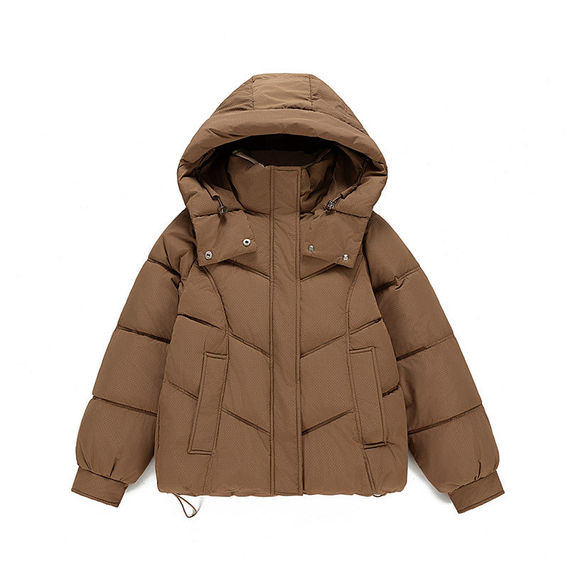 Kurze Damen-Steppjacke, gefüttert