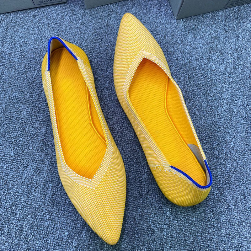 Damen Spitzenschuhe mit rutschfester Sohle und atmungsaktiver Maschenstruktur Drune