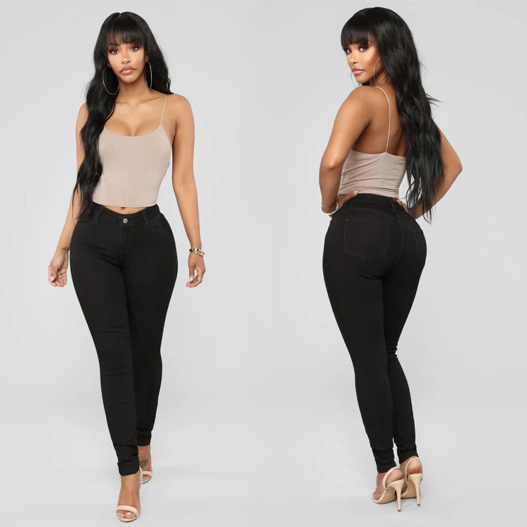Damen Hochgeschnittene Sculpting-Skinny-Jeans mit formendem Hüftlift Drune