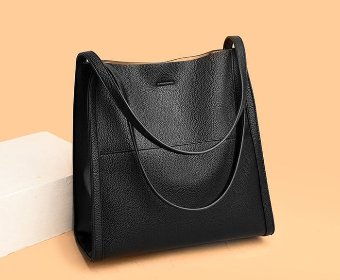 Drune | Schultertasche Elegantes Und Strukturiertes Design Geräumige Und Vielseitige Umhängetasche