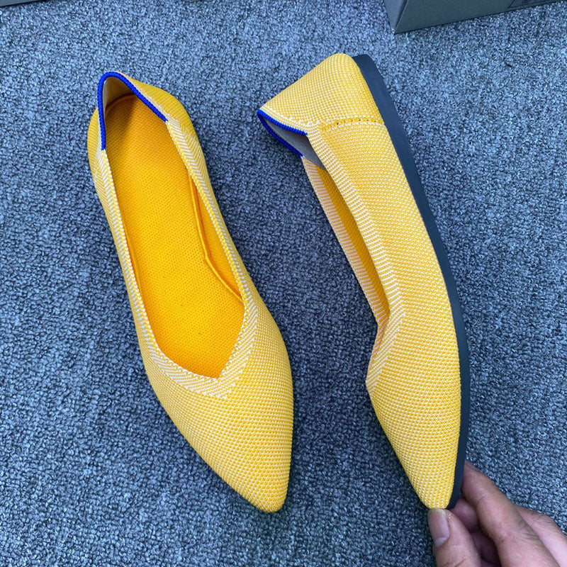 Damen Spitzenschuhe mit rutschfester Sohle und atmungsaktiver Maschenstruktur Drune
