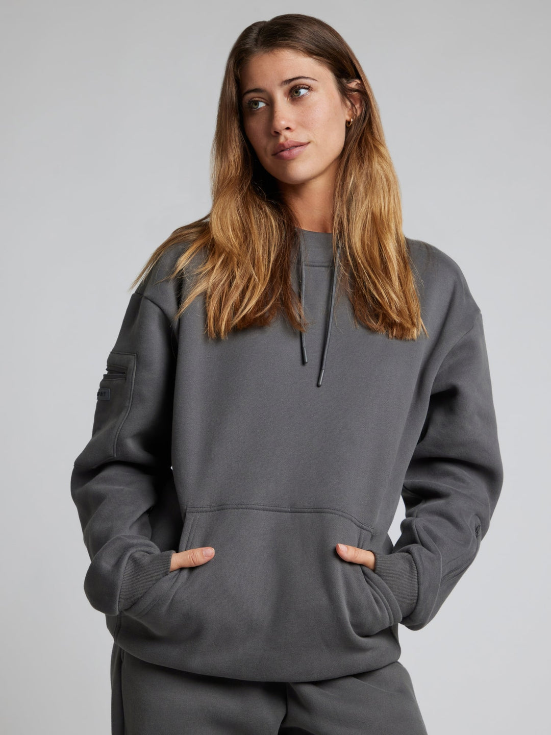 Drune | Cozy travel hoodie with airplane mode graphic