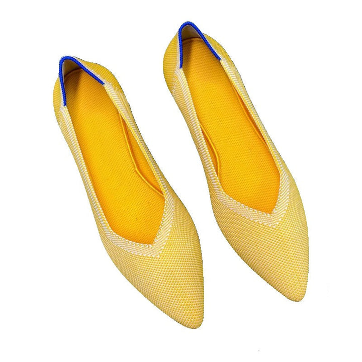 Damen Spitzenschuhe mit rutschfester Sohle und atmungsaktiver Maschenstruktur Drune