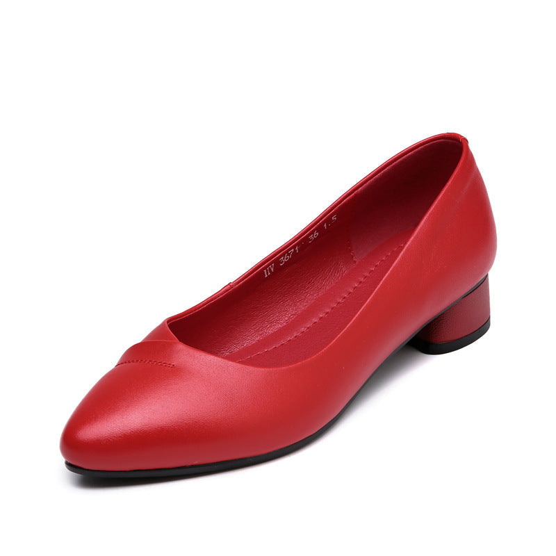 Damen Elegante Blockabsatz Pumps mit klassischem Schnitt und modischem Design Drune