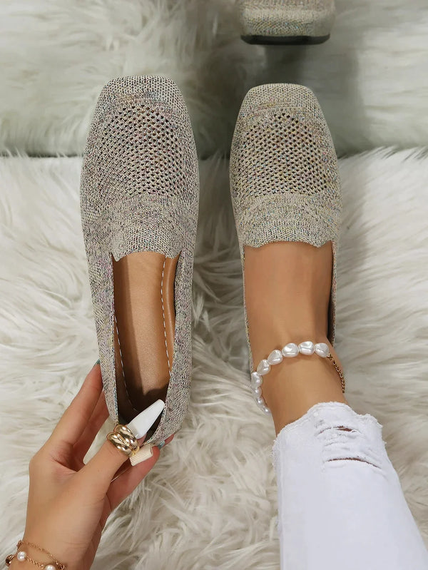 Drune | Damen-Sommer-Low-Top-Flachschuhe mit Runder Zehenpartie