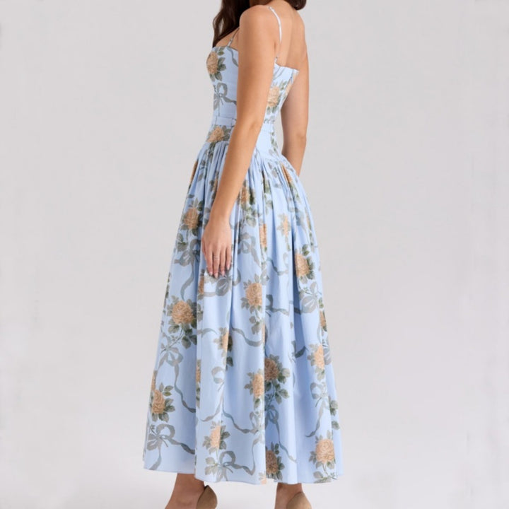 Drune | Florales Strapskleid
