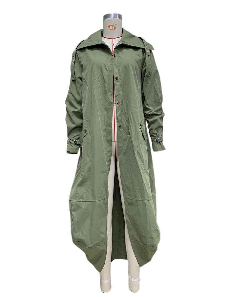 Damen Wasserabweisender Parka mit Kapuze und praktischen Taschen Drune