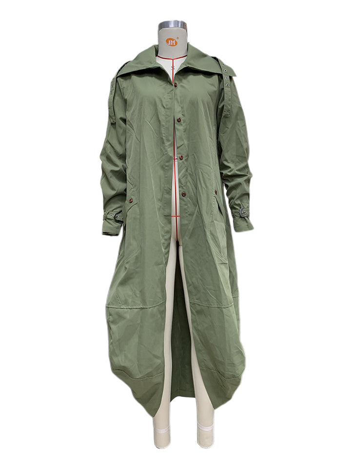 Damen Wasserabweisender Parka mit Kapuze und praktischen Taschen Drune