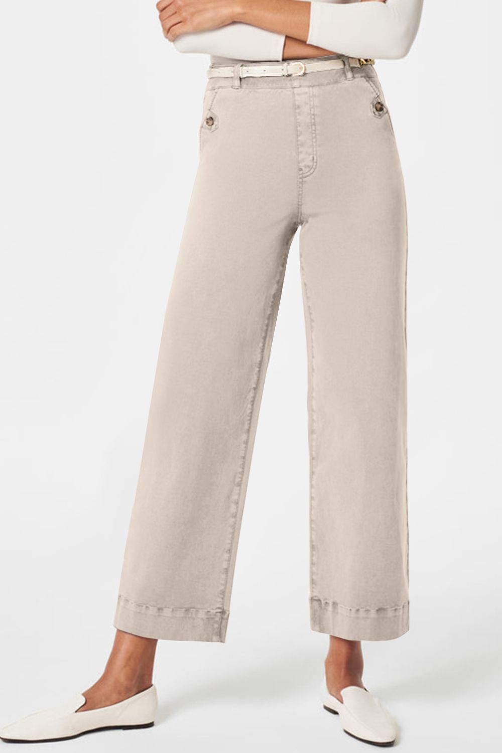 Drune | Hochtaillierte Jeans Mit Taschen Klassisch, Stilvoll Und Vielseitig