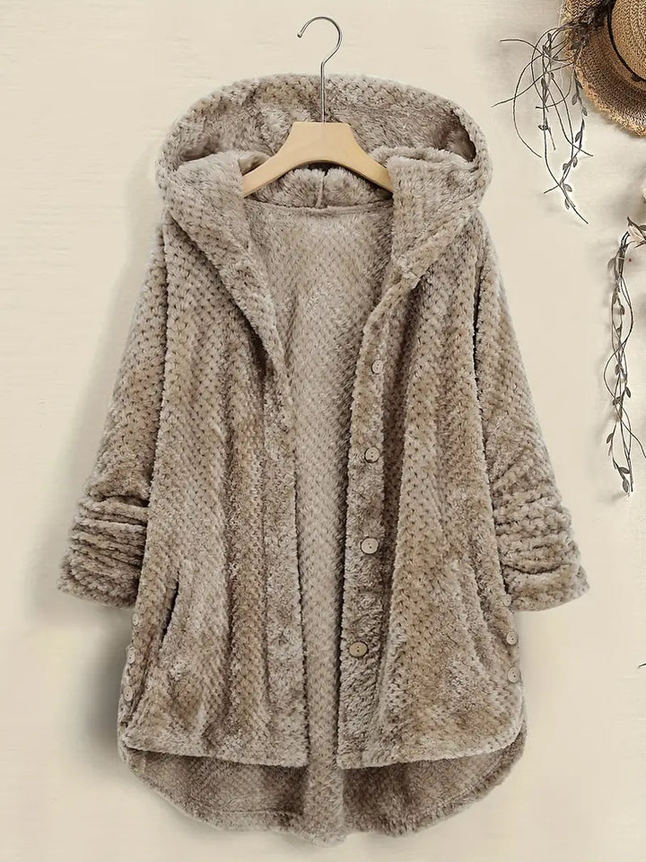 Drune | Gefütterte Damenjacke mit Knöpfen - Stilvolle Jacke für kalte Tage