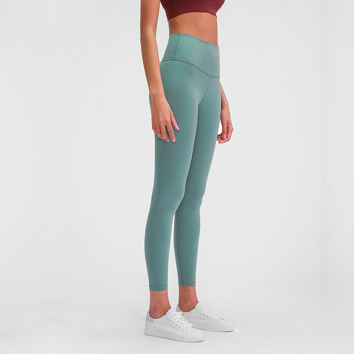 Damen Hochtaillierte Sportleggings mit nahtloser Verarbeitung und optimalem Komfort Drune