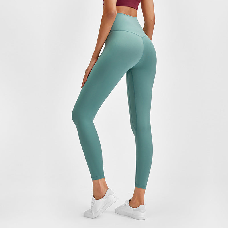 Damen Hochtaillierte Sportleggings mit nahtloser Verarbeitung und optimalem Komfort Drune