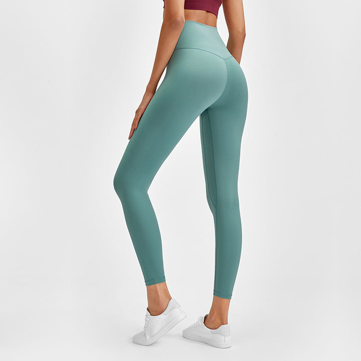 Damen Hochtaillierte Sportleggings mit nahtloser Verarbeitung und optimalem Komfort Drune