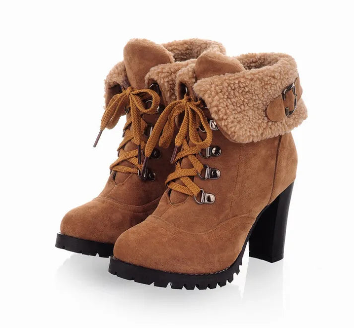 Drune | winterstiefel mit absatz – stylisch und warm