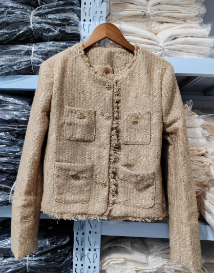 Drune | Klassisch geschnittener Tweed-Blazer