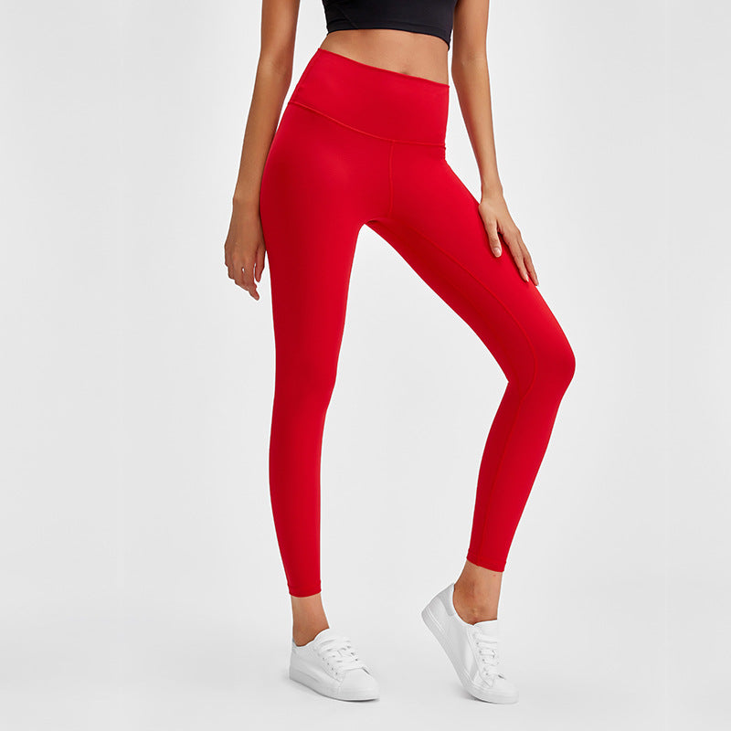 Damen Hochtaillierte Sportleggings mit nahtloser Verarbeitung und optimalem Komfort Drune