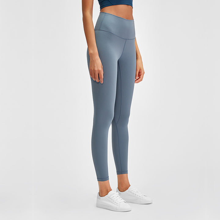 Damen Hochtaillierte Sportleggings mit nahtloser Verarbeitung und optimalem Komfort Drune