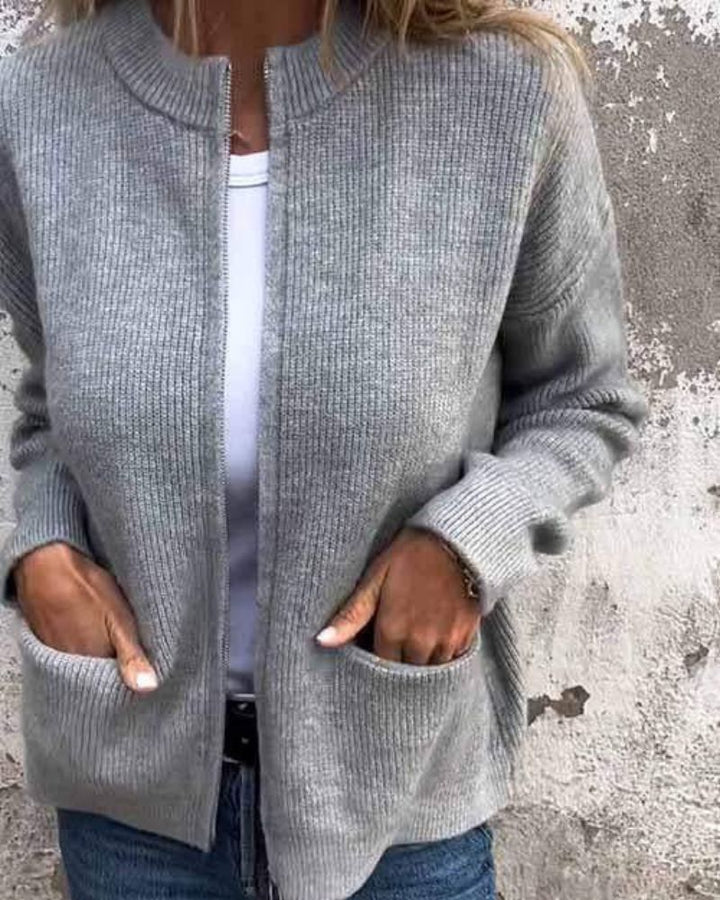 Drune | Einfachjacke mit klassischem Reißverschlussdesign