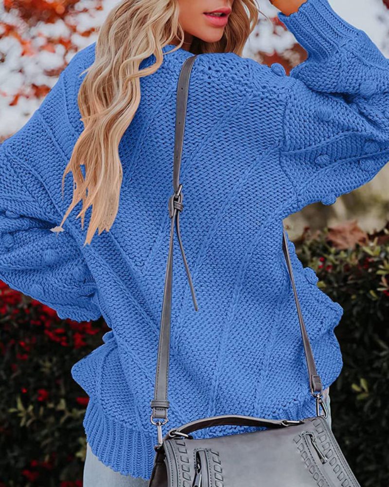Drune | Lässiger Strickpullover