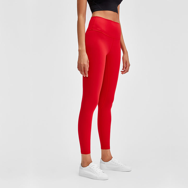 Damen Hochtaillierte Sportleggings mit nahtloser Verarbeitung und optimalem Komfort Drune