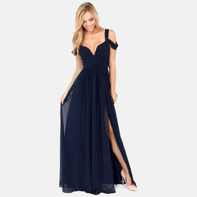 Drune | Langes Elegantes Griechisches Faltenkleid