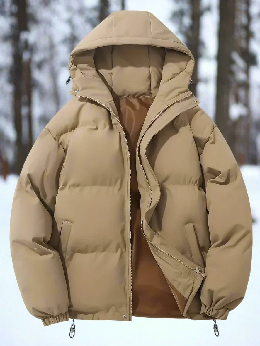 Drune | Daunenjacke - Warm isoliert - Gestepptes Design - Mit Kapuze und Reißverschluss
