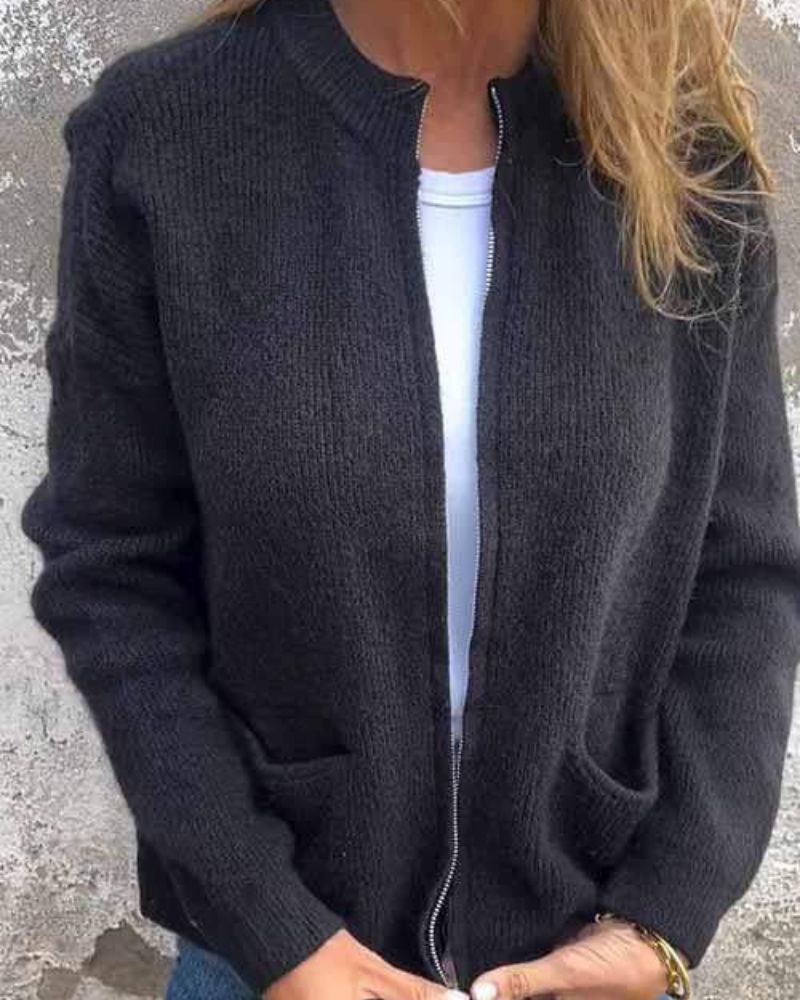 Drune | Einfachjacke mit klassischem Reißverschlussdesign