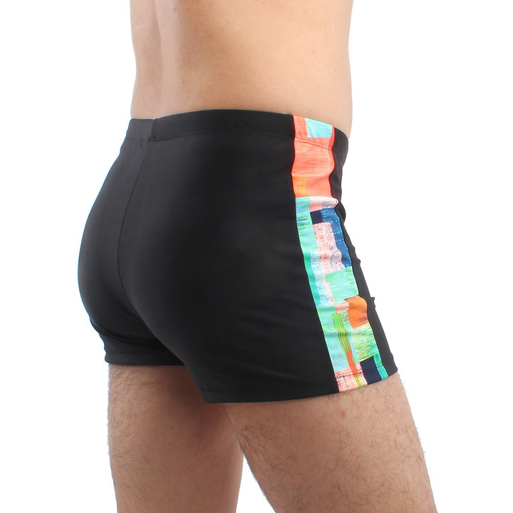 Herren Schwimmshorts mit buntem Muster Drune