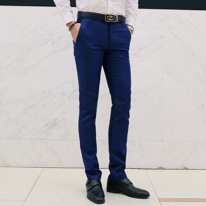 Herren nan tapered Komfort-Chino mit Stretchbund und dezenter Bügelfalte Drune