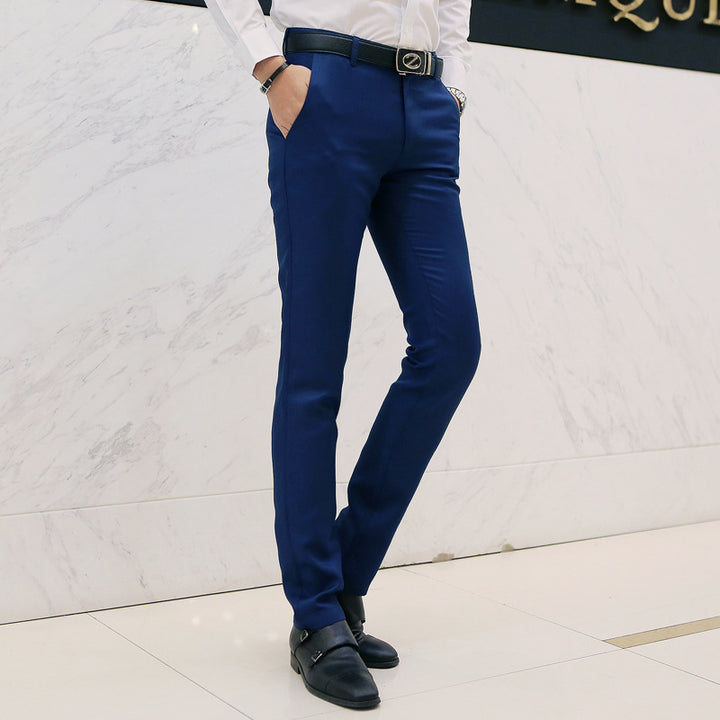 Herren nan tapered Komfort-Chino mit Stretchbund und dezenter Bügelfalte Drune