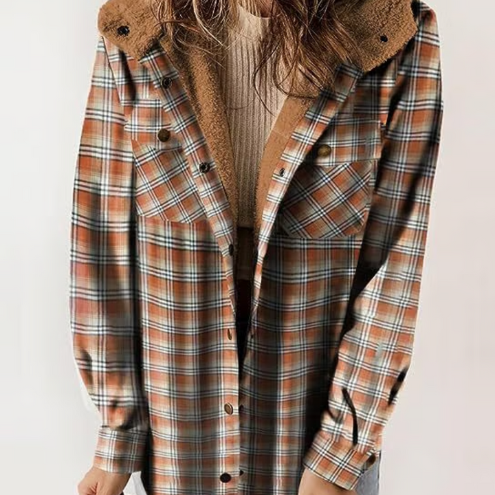 Drune | Karierte Kapuzenjacke – Lässiger Herbst - Look
