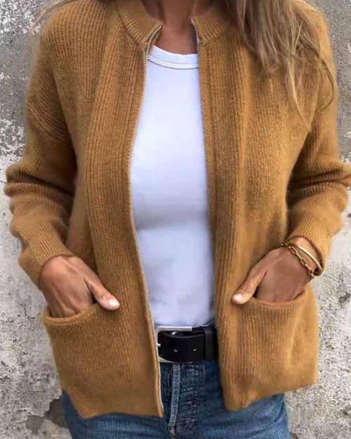 Drune | Einfachjacke mit klassischem Reißverschlussdesign