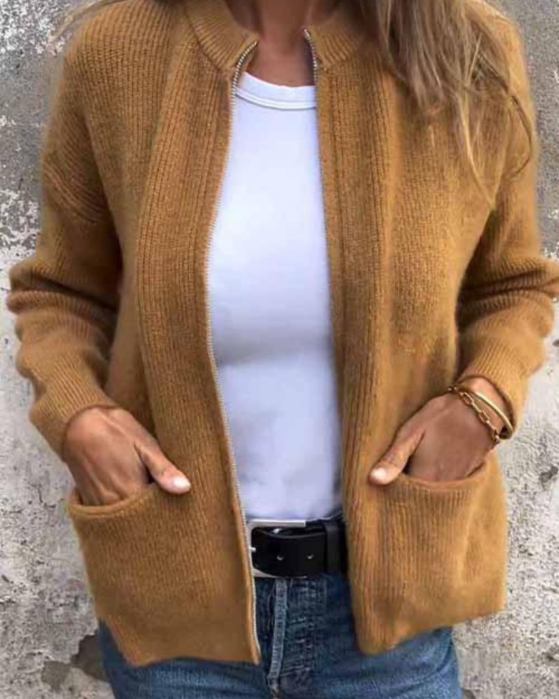 Drune | Baumwolle Strickcardigan