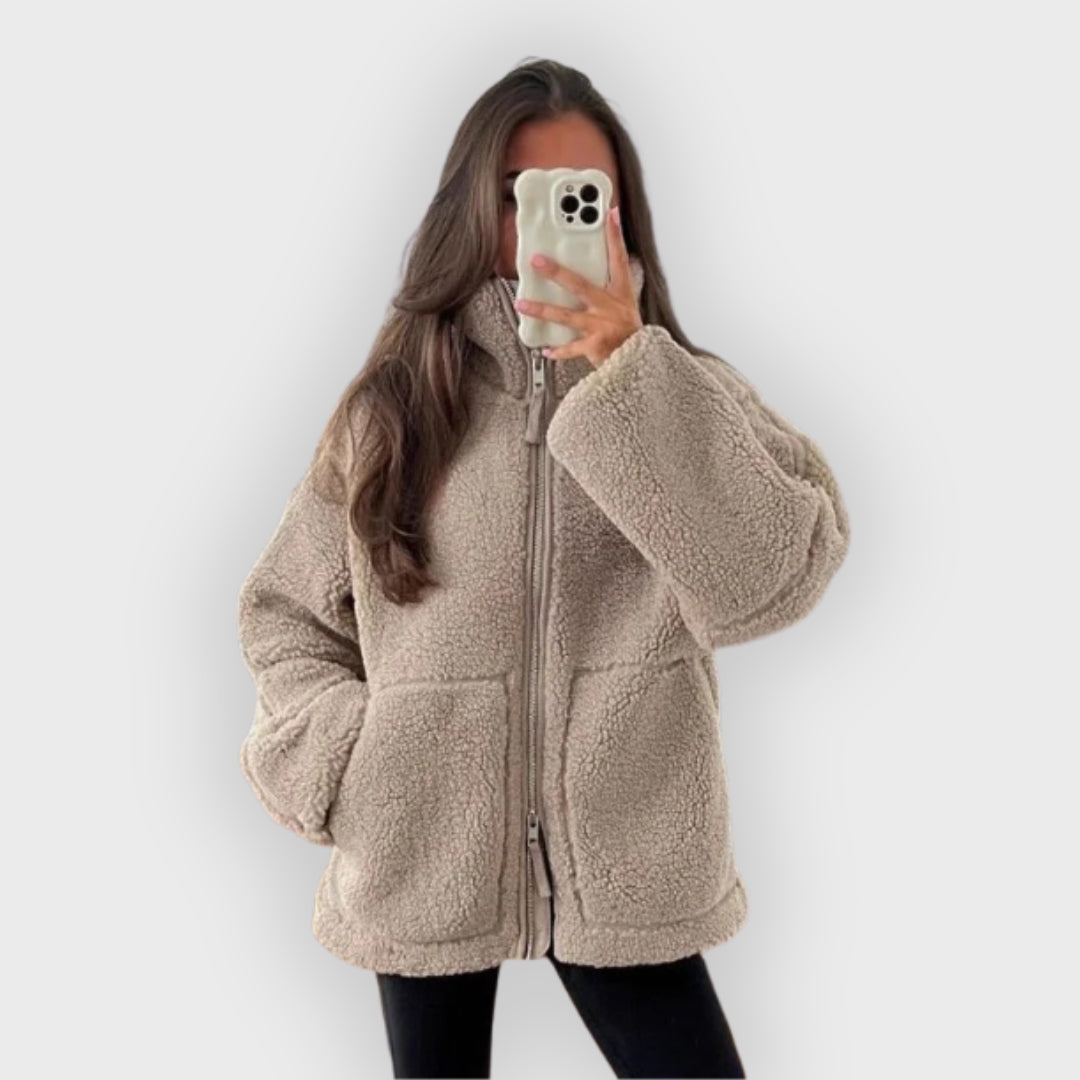 Drune | Übergroße Fleecejacke