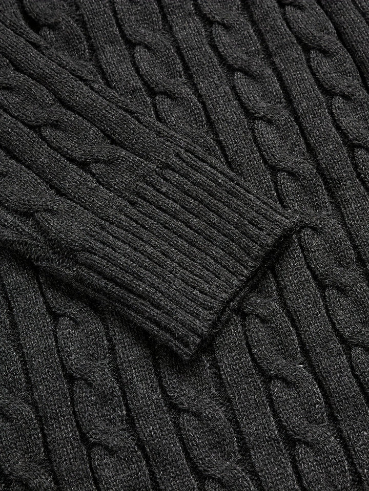 Drune | Lässiger Herren-Pullover mit Knöpfen