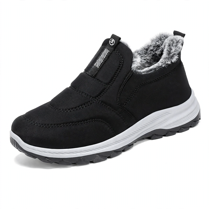 Gefütterte Herren-Winterstiefel, warm und bequem