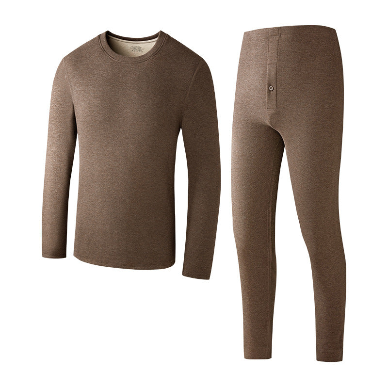 Thermo-Unterwäsche-Set, gefüttert, mit Seide und Wolle