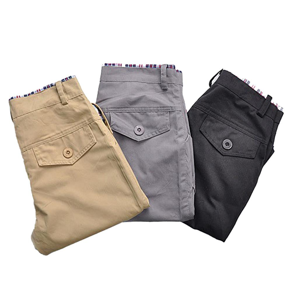 Drune – Hochwertige Shorts mit Gürtel und Karomuster