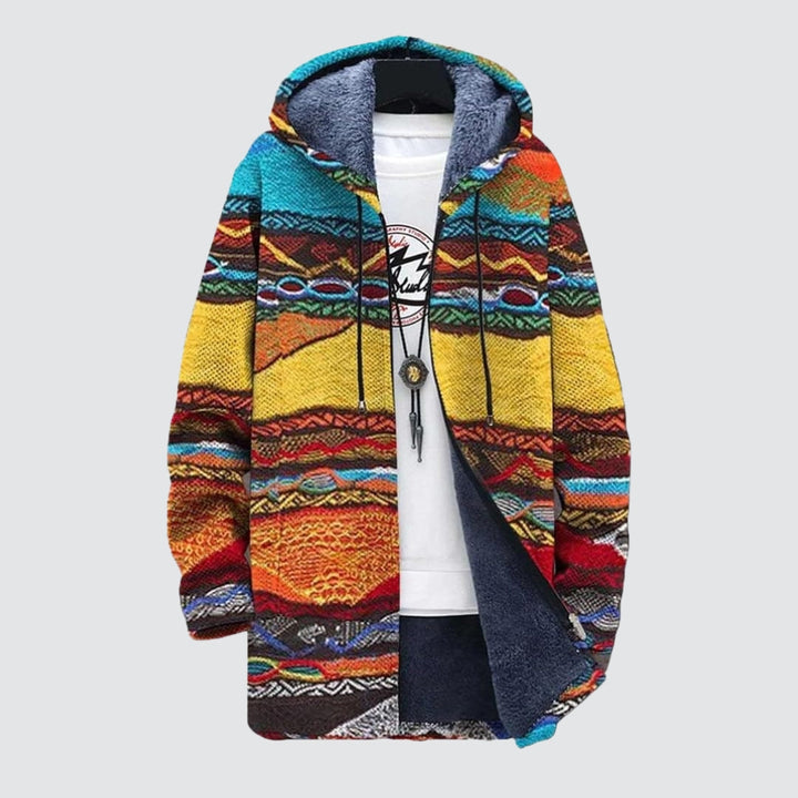Drune | Luxuriöse Künstlerische Strickjacke