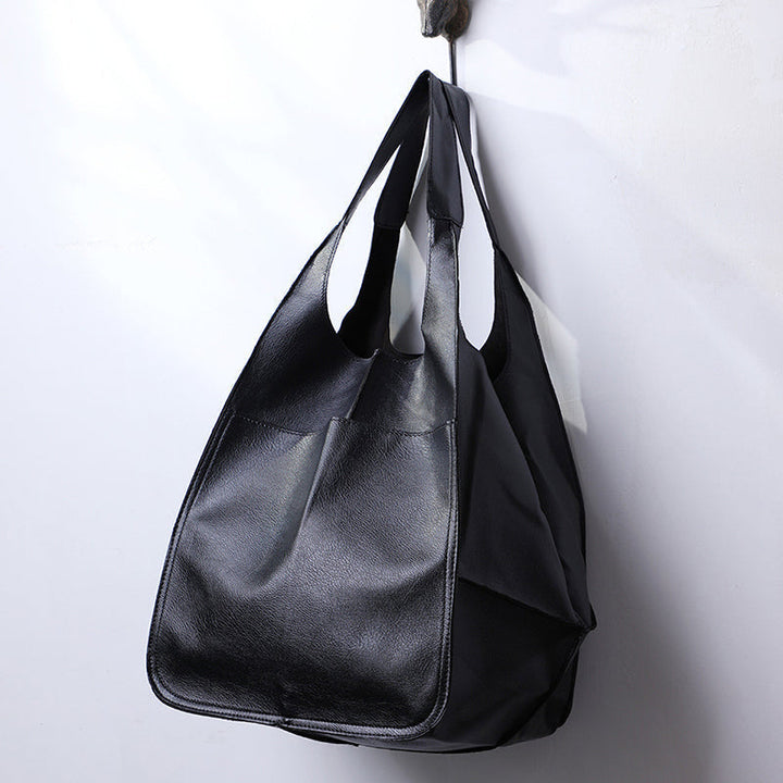 Drune | Überdimensionale Leder Schultertasche für Damen