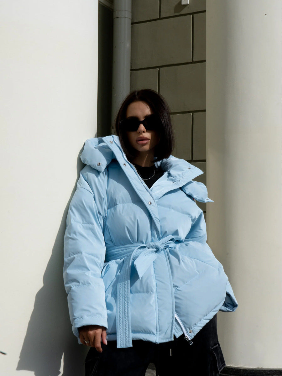 Drune | Trendiger Winter Kapuzen Baumwolljacke