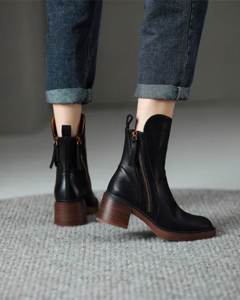 Drune | Leder Stiefel