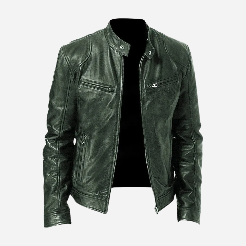 Drune | Stylische Moto-Lederjacke