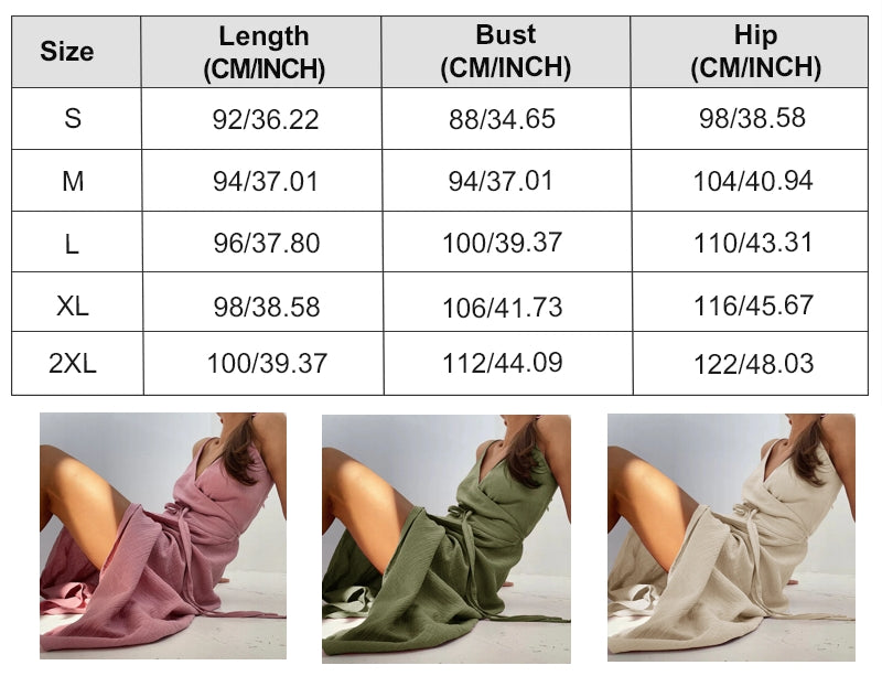 Drune | Stylisches V-Ausschnitt ärmelloses Kleid für Frauen