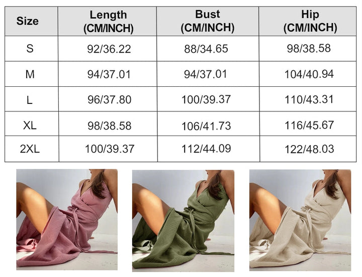 Drune | Stylisches V-Ausschnitt ärmelloses Kleid für Frauen