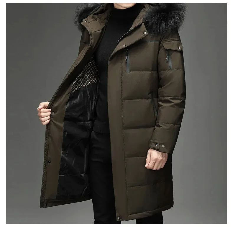 Drune | Herren Parka schick elegant