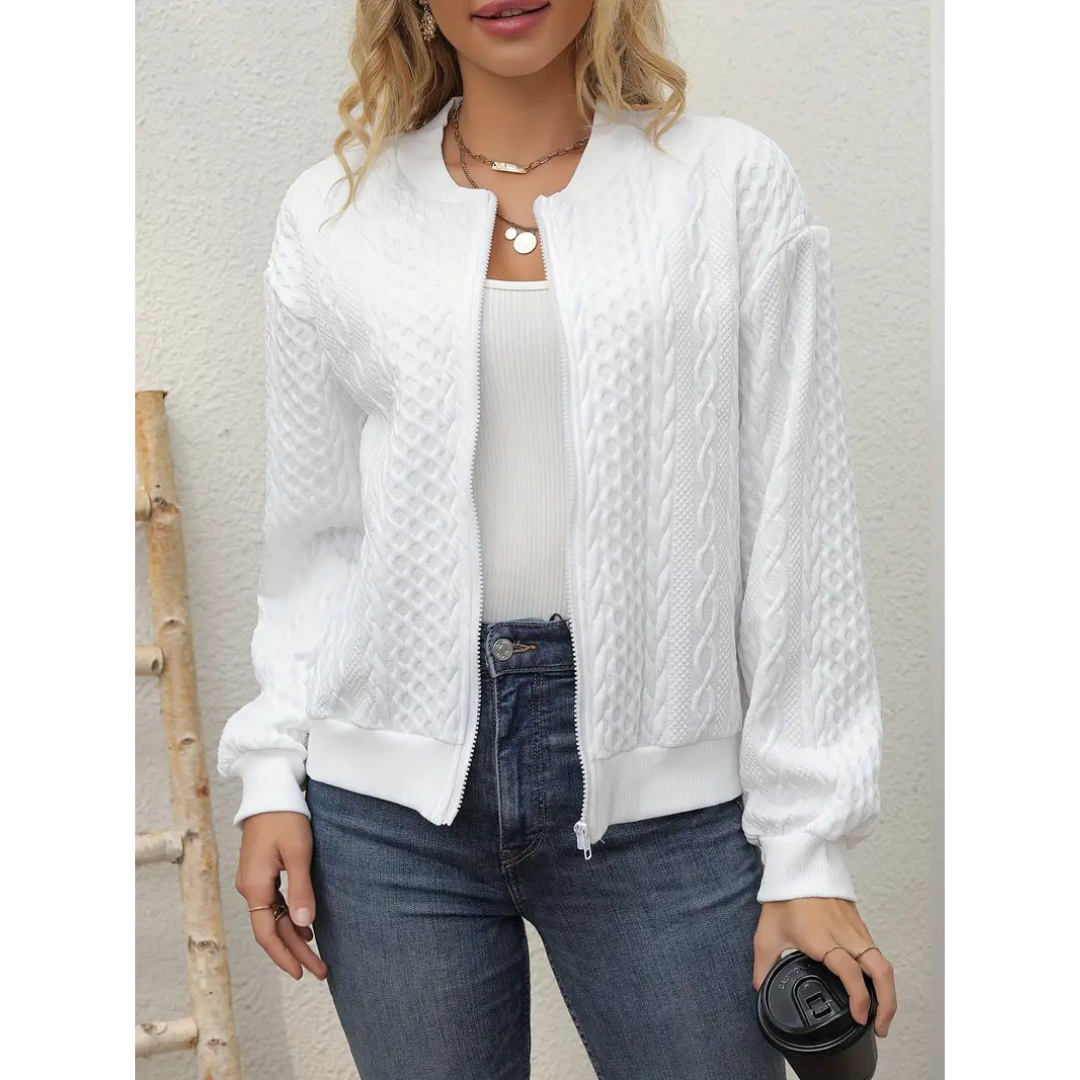 Drune | Bequeme Damenjacke mit Reißverschluss